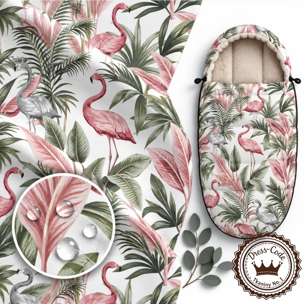 Lady Flamingo- Poliester Wodoodporny
