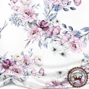 Frozen Garden na białym tle- Bambus 100%