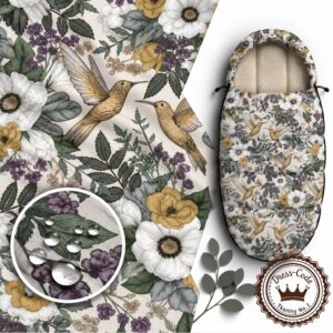Kolibry retro- Poliester Wodoodporny