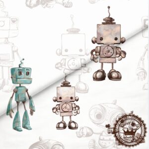 Roboty- Bawełna Premium