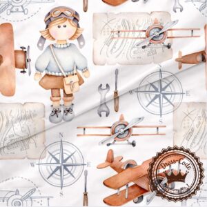 Mały pilot- Bawełna Premium