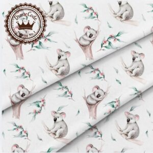 Koala na eukaliptusie- jersey z elastanem 200g