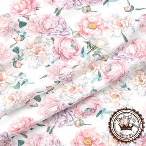 Jak w kwiaciarni- Bawełna Premium