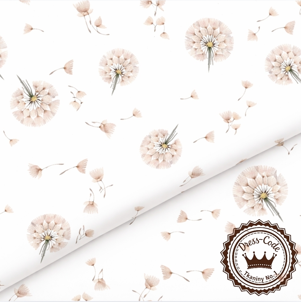 Dmuchawce - Bawełna Premium