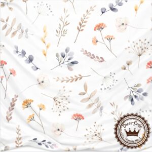 Gałązki i delikatne kwiatuszki-  Bambus 100%