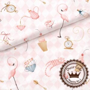 Alicja w krainie czarów- Bawełna Premium