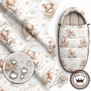 Baby elefant- Poliester wodoodporny