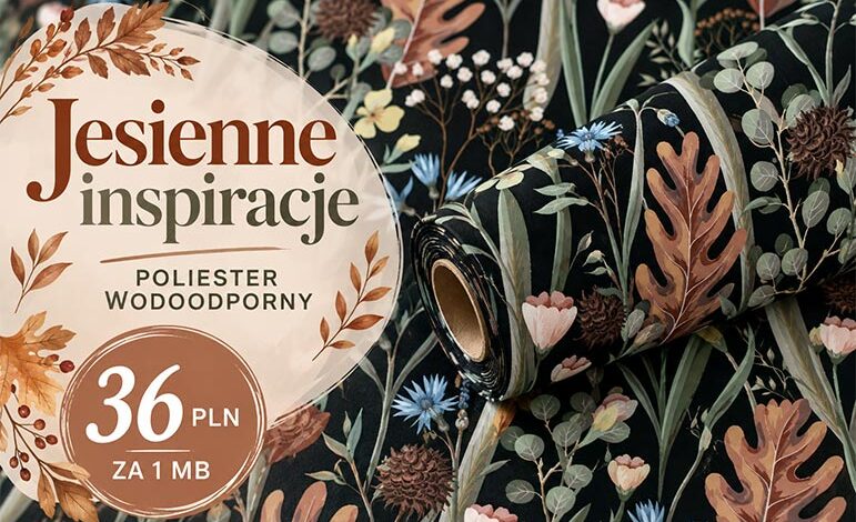 Jesienne inspiracje – poliester