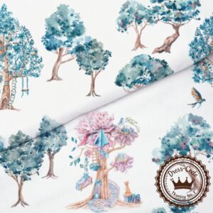 Zaczarowany Las- Bawełna Premium