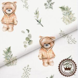 Misie w sweterku- Bawełna Premium