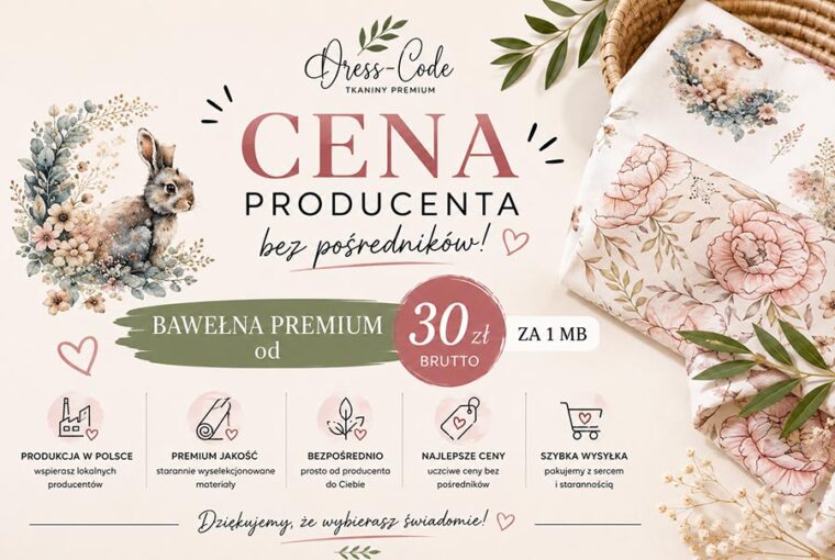 Cena producenta bez pośredników! Ta sama jakość Lepsza cena