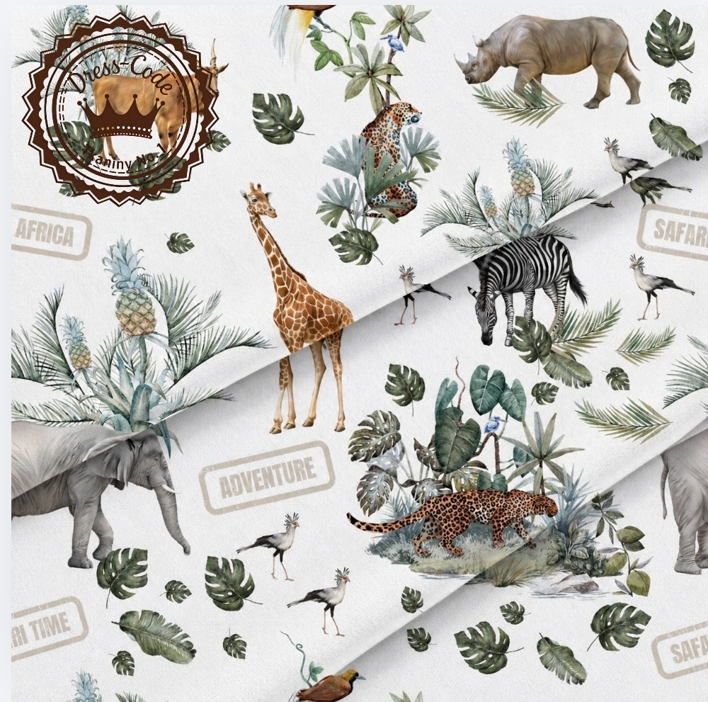 Safari- jersey z elastanem 200g