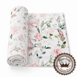 Spring garden- Dresówka pętelka Premium+, Druk cyfrowy