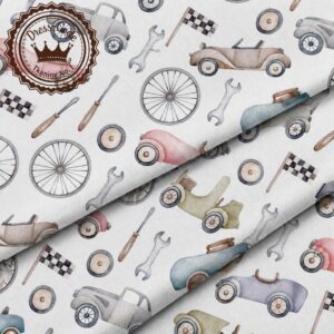 Autka retro- jersey z elastanem 200g